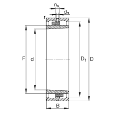 �A���L���S�� NNU4922-S-K-M-SP, ����(j��) DIN 5412-4 ��(bi��o)��(zh��n)����Ҫ�ߴ�, �Ƕ�λ�S��, �p�������F�����F�� 1:12 ���ɷ��x, �����ּ����pС�ď����(n��i)����϶�����ƹ���