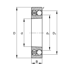 ���{�����S�� 2205-K-TVH-C3, ���� DIN 630 �˜ʵ���Ҫ�ߴ�, �F�ף��F�� 1:12