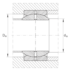 �P���S�� GE44-ZO, ���� DIN ISO 12 240-1 �˜ʣ�Ӣ�Ƴߴ磬��S�o