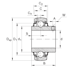 ���������S�� GY1108-KRR-B-AS2/V, ������Ȧ�� ƽ�^��ᔶ�λ���ɶ� R ���ܷ⣬Ӣ�ƿ�