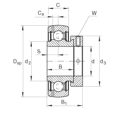 ���������S�� GRAE35-NPP-B, ������Ȧ��ƫ���iȦ��λ�� �ɂ� P ���ܷ�